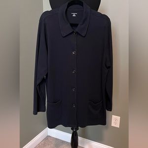 Lands End 100% cotton light coat. Size 2XL